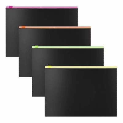 Zip-пакет пластиковый ErichKrause Matt Accent, B5, непрозрачный, ассорти 54954