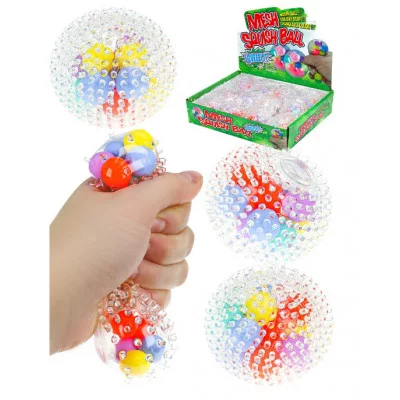 Антистресс-мялка 6 см  микс,внутри с шар. 1шт ИК-9074