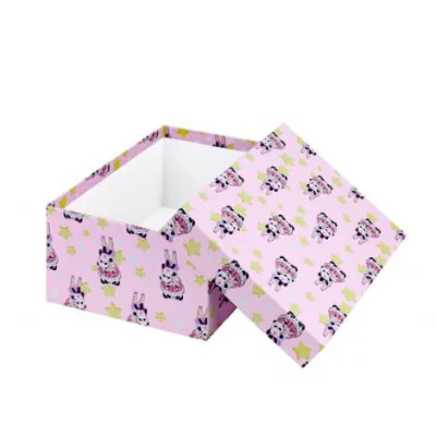 Коробка прямоугольная подарочная 1 шт Аниме девочка и панда 21 х 14 х 8 см РазборПП-4522