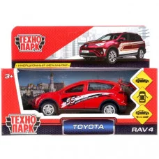Технопарк машина металл Toyota RAV4 Спорт 12см 259952 RAV4-S