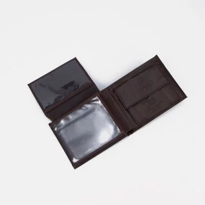 Портмоне муж Гарри, 12,5*2,5*10, отд, д/карт, с клапаном, коричневый 4697178