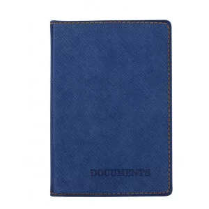 Обложка для автодокументов OfficeSpace "Denim", экокожа, синий 358401