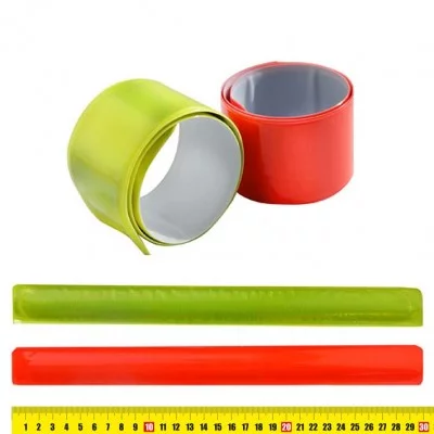 Светоотражатель-браслет "Слэп", ПВХ+металл, 3х40см. 17486 J.Otten /1 /50 /0 /1200 65265