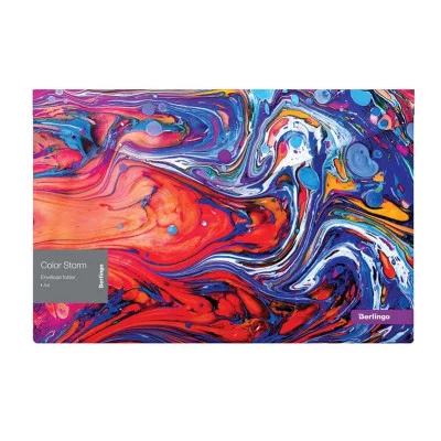 Папка-конверт на кнопке Berlingo "Color Storm" А4, 180мкм, с рисунком 299327