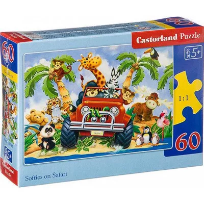 Пазл Castorland "Сафари" 60 элементов 6793/B5-06793