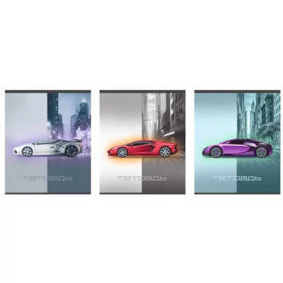 Тетрадь А5 48л "Скорость города" КанцЭксмо ТКЛ489185