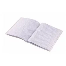 Тетрадь 48л., А5, клетка, Alingar "Black Skin metallic", скрепка, дизайнерский картон, тиснение, блок офсет, 100% белизна AL12396