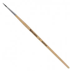 Кисть BRAUBERG, беличья, круглая, № 1, 200178