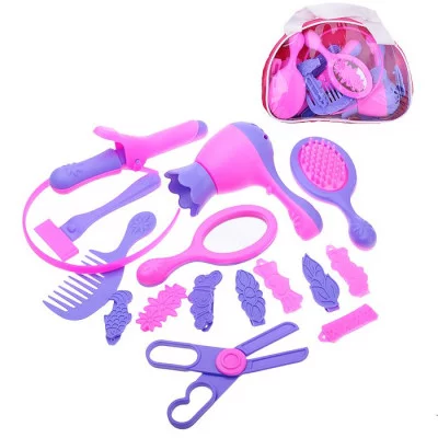 Игровой набор "Парикмахер"16 предметов в сумке ПВХ У787
