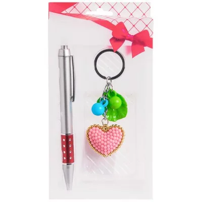 Набор подарочный детский ручка+брелок+подвески MIRACULOUS MC-4594 578396