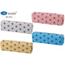 Пенал-косметичка: материал ПВХ, цветной с рисунком /ассорти/, размер 19*6*3 см. МС-5815