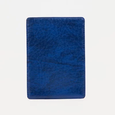 Обложка для проездного, 6,5*0,3*9,5см, иск. кожа, синий 9262918