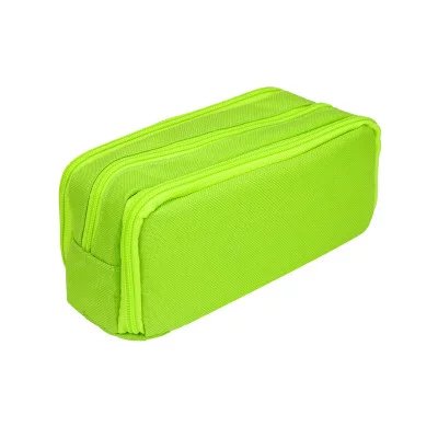 Пенал, три отделения, желтый неон (ПН-0914) 22х9х7см ПН-0914