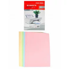 Бумага цветная PALE ПАСТЕЛЬ-АССОРТИ 5цв. Б-5753 А4 80 г/м2. 100л.