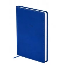 Ежедневник датированный 2026г., А5, 176л., твердый переплет, кожзам, BG "Winner. Bright blue", синий 380076
