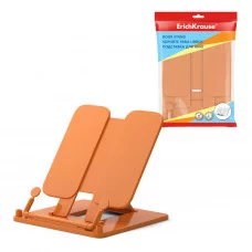 Подставка для книг пластиковая ErichKrause Neon Solid, оранжевый 53530