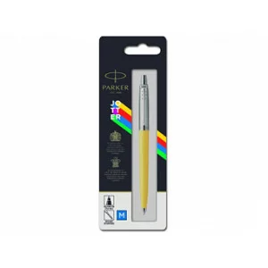 Ручка шариковая Parker "Jotter Yellow CT", синяя, 1,0мм, кнопочн., пластик. корпус, блистер Parker 295246