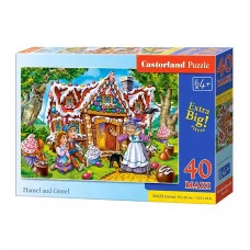 Пазлы MAXI 40 "Пряничный домик" В-040285