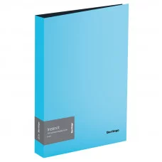 Папка с 40 вкладышами Berlingo "Instinct", 21мм, 700мкм, аквамарин 298238
