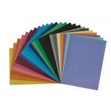 Цветная бумага мелованная А4, Мульти-Пульти, 24л., 24цв., в папке, "Приключения Енота" 298155