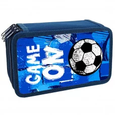 ПКТ 12-20 Синий футбол п/э  3-отдел. 190х110