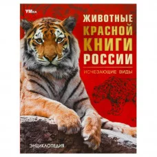 Животные Красной книги России Исчезающие виды Энциклопедия 197х255мм 7БЦ 48стр Умка 978-5-506-09203-2