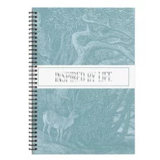 Блокнот А6 80л "FLOREALE. Smoky Sky" КанцЭксмо БМФК680391