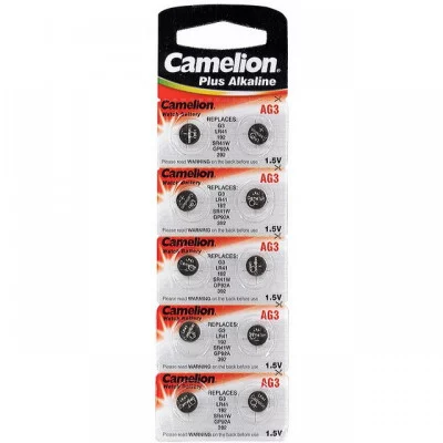 Батарейка 1шт Camelion, G03, LR41, 392,736 64892
