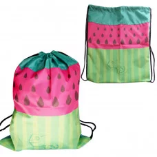 Мешок для обуви "Арбузы и хемелеон", 35х42см, 1 отд.,сублимация, нейлон 4013 297345
