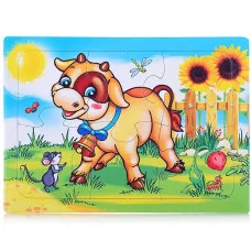 Пазл маленький Теленок 0+