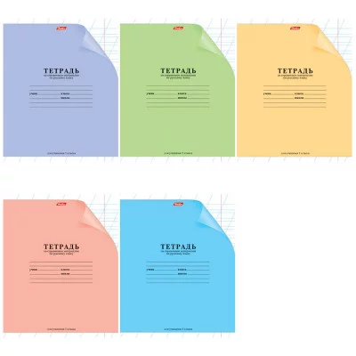 Тетрадь 12л., косая линия Hatber "С уголком", с информацией для 1 класса по русскому языку Хатбер 195628