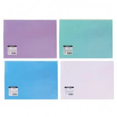 Папка-конверт на молнии ERICH KRAUSE "Fizzy Vivid" А4, ПВХ, прозрачная, ассорти, 44416