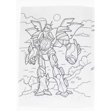 РАСКРАСКА С МАШИНКАМИ. МАШИНКИ И РОБОТЫ 978-5-378-34129-0