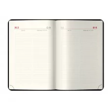 Ежедневник датированный 2026г., А5, 184л., кожзам, Berlingo "xGold", зол. срез, бордовый 381826