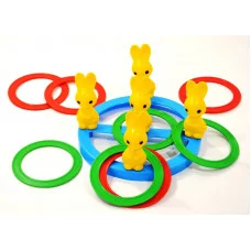 Игра кольцеброс "Зайчики" 40013