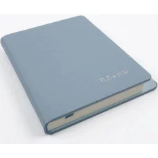 Книга для записей А6 128л "Twist. Серо-голубой" КанцЭксмо КЗТКФ61284466