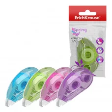 Корректирующая лента ErichKrause Spring, 5мм х 6м, ассорти  53196