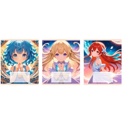 Тетрадь А5 18л "Милашки" КанцЭксмо ТКЛ189255