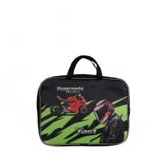 Папка А4 ткань молния вокруг/ручки тесьма/бок 7см "Super Moto" ATTOMEX 3075305 708543