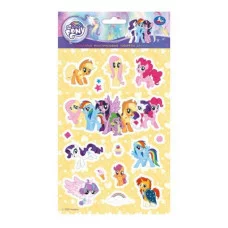 Мягкие многораз наклейки 137х247мм МОЙ МАЛЕНЬКИЙ ПОНИ Умка 4680107916013