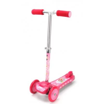 Самокат Disney Princess 3-х колесн, 2колеса ПВх 120мм впереди, заднее 80мм 178575 ST-PL004-PRINCE