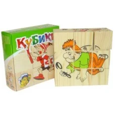 Кубики томик буратино 9 куб 22007