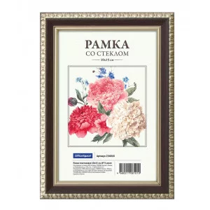 Рамка пластиковая 10*15см, OfficeSpace, № 9, венге 234018
