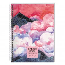 Скетчбук А5 100л "SKETСHBOOK. Акварельный пейзаж" КанцЭксмо ТС51004826