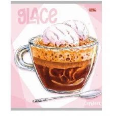 Тетрадь КЛЕТКА 48л. ЧАШЕЧКА КОФЕ (48-5713) цвет. мелов. обл. 48-5713