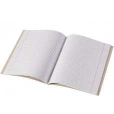 Тетрадь 36 л., А5, клетка, Alingar " Орнамент", скрепка, второй блок, мелованный картон (стандарт) AL8743