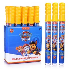 Мыльные пузыри "Щенячий патруль" колба в термоплёнке 200 мл., Т19952