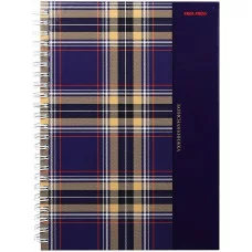 Записная книга на гребне А5 100л. КЛАССИЧЕСКИЙ СТИЛЬ - 2 арт. 100-6754 (7БЦ, глянц.ламинирование) 100-6754