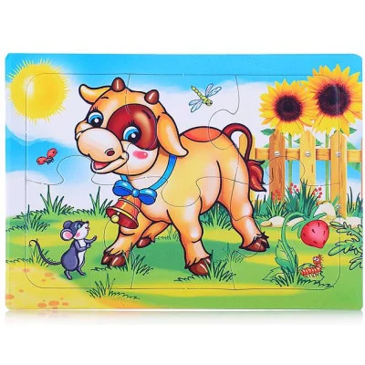 Пазл маленький Теленок 0+