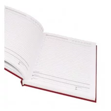 Ежедневник А5, 128 л. (128-4926) БОРДО бумвинил недатированный 128-4926